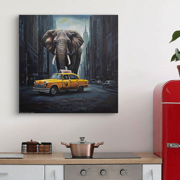 Big Apple Elephant (Original Painting)