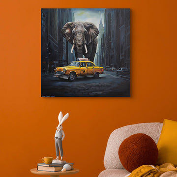 Big Apple Elephant (Original Painting)