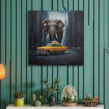 Big Apple Elephant (Original Painting)
