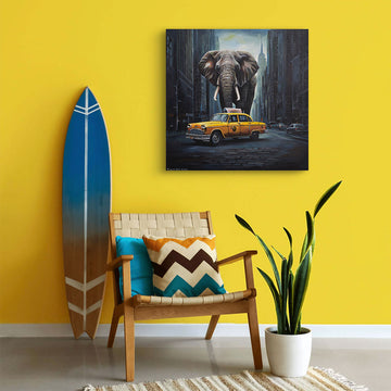 Big Apple Elephant (Original Painting)