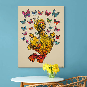 Big Bird Can Fly (Original Painting)