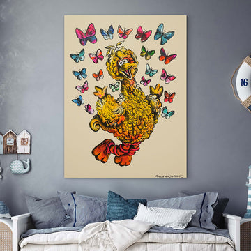 Big Bird Can Fly (Original Painting)