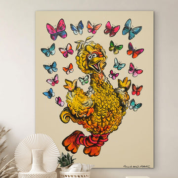 Big Bird Can Fly (Original Painting)