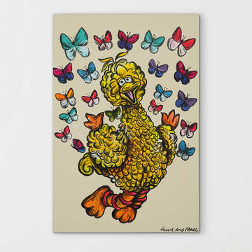 Big Bird Loved Everyone (Original Painting)