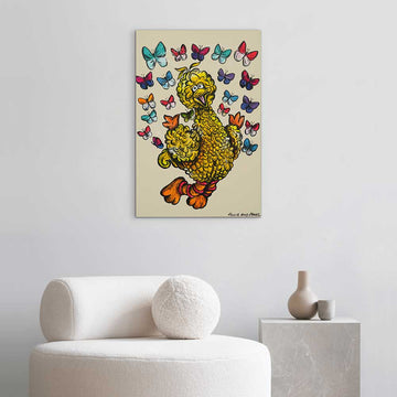 Big Bird Loved Everyone (Original Painting)