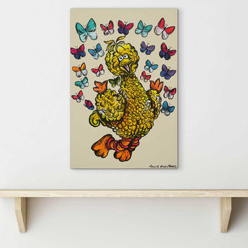 Big Bird Loved Everyone (Original Painting)