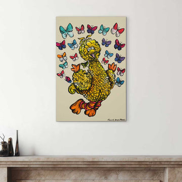 Big Bird Loved Everyone (Original Painting)