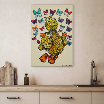 Big Bird Loved Everyone (Original Painting)