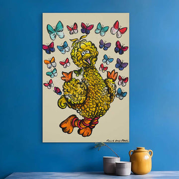 Big Bird Loved Everyone (Original Painting)