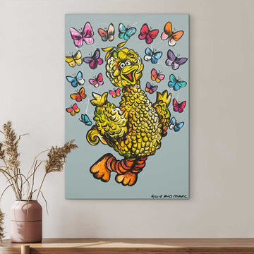 Big Bird Loved Everything (Original Painting)