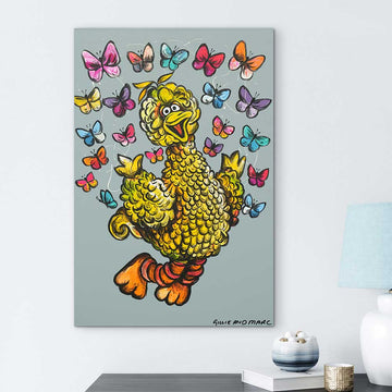 Big Bird Loved Everything (Original Painting)