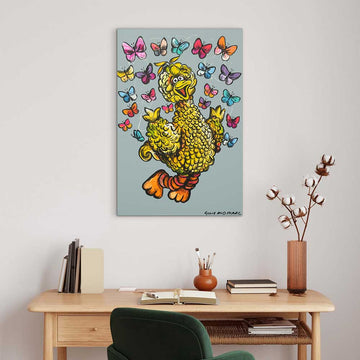 Big Bird Loved Everything (Original Painting)