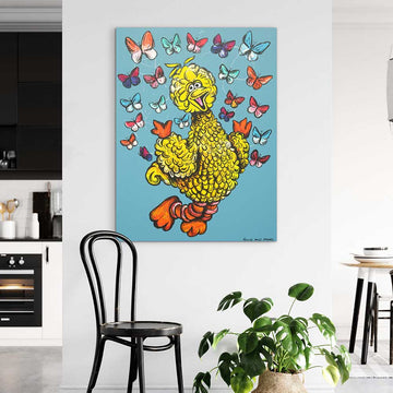 Big Bird Was A Lover Of Life (Original Painting)