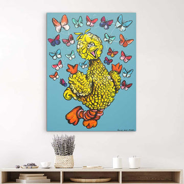 Big Bird Was A Lover Of Life (Original Painting)