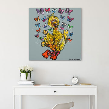 Big Bird Was Always Up (Original Painting)