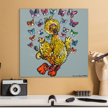 Big Bird Was Always Up (Original Painting)