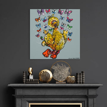 Big Bird Was Always Up (Original Painting)