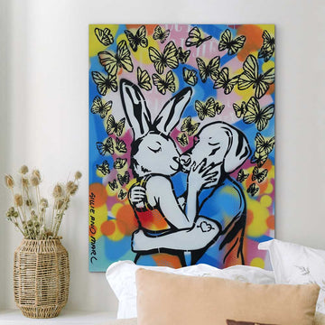 Big Kiss (Original Painting)