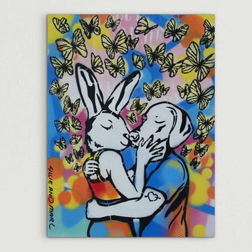 Big Kiss (Original Painting)