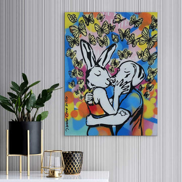 Big Kiss (Original Painting)