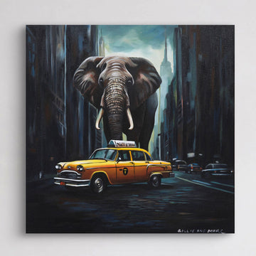 Big in New York (Original Painting)