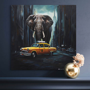 Big in New York (Original Painting)