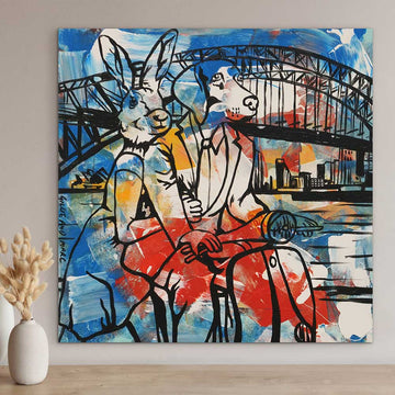 Blue Sydney (Original Painting)