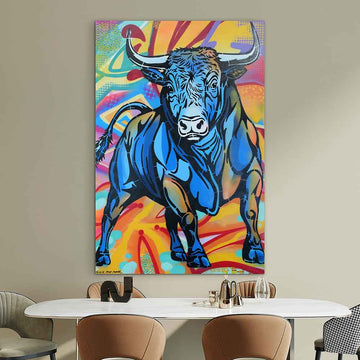 Blue Thunder (Original Painting)