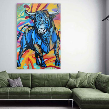 Blue Thunder (Original Painting)