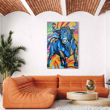 Blue Thunder (Original Painting)