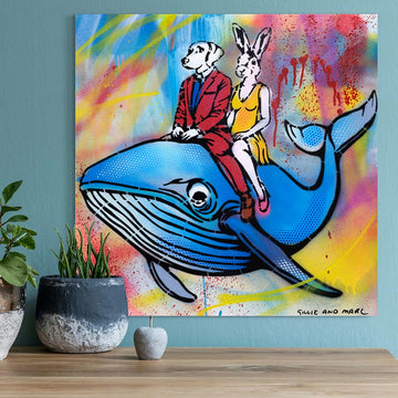 Blue Whale (Original Painting)