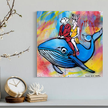 Blue Whale (Original Painting)