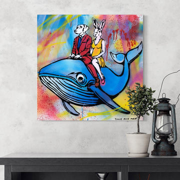 Blue Whale (Original Painting)