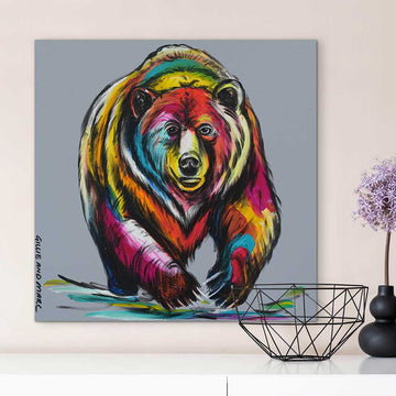 Bold Bear (Original Painting)