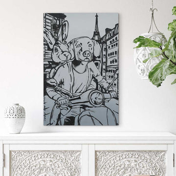 Bold Paris (Original Painting)