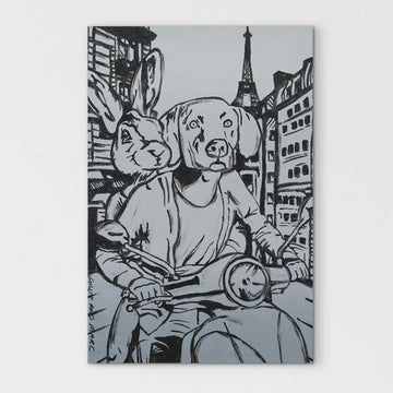 Bold Paris (Original Painting)
