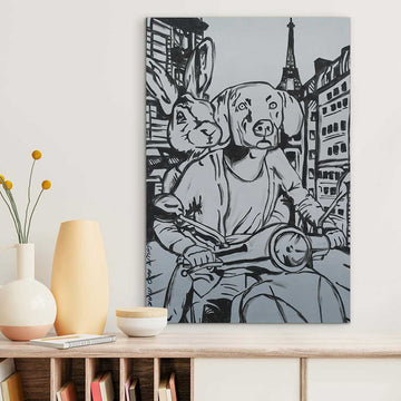 Bold Paris (Original Painting)