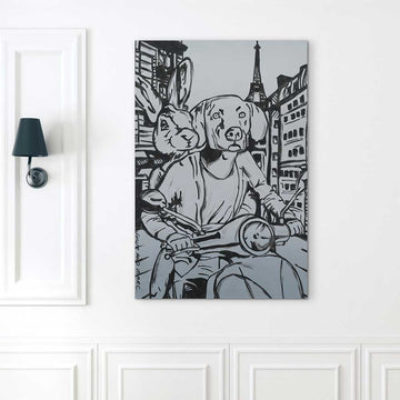 Bold Paris (Original Painting)