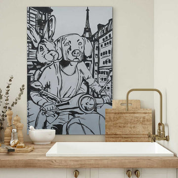 Bold Paris (Original Painting)