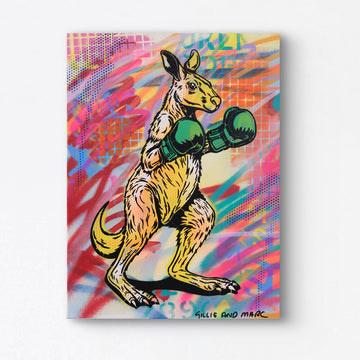 Boxing Roo (Original Painting)