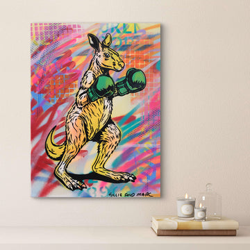 Boxing Roo (Original Painting)