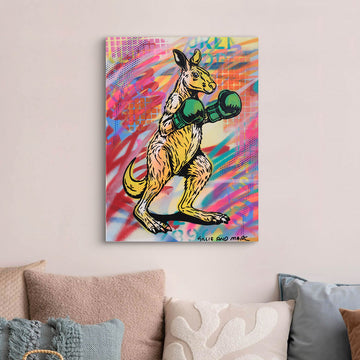 Boxing Roo (Original Painting)
