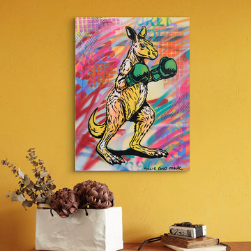 Boxing Roo (Original Painting)