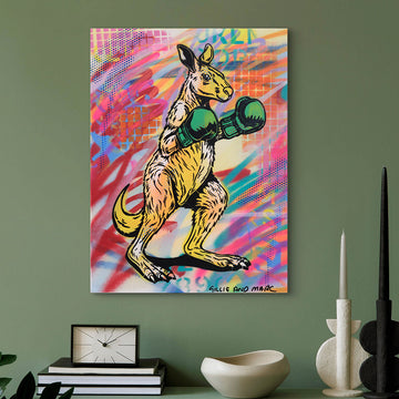 Boxing Roo (Original Painting)