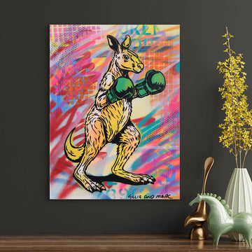 Boxing Roo (Original Painting)