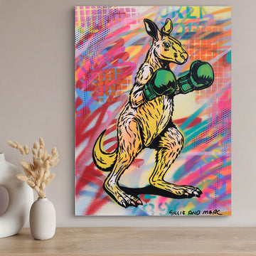 Boxing Roo (Original Painting)