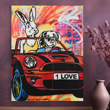 Breaking the Speed Limit (Original Painting)