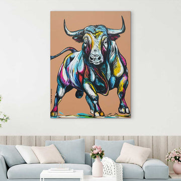 Bull Hero (Original Painting)