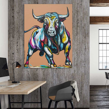 Bull Hero (Original Painting)
