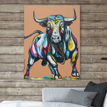 Bull Hero (Original Painting)